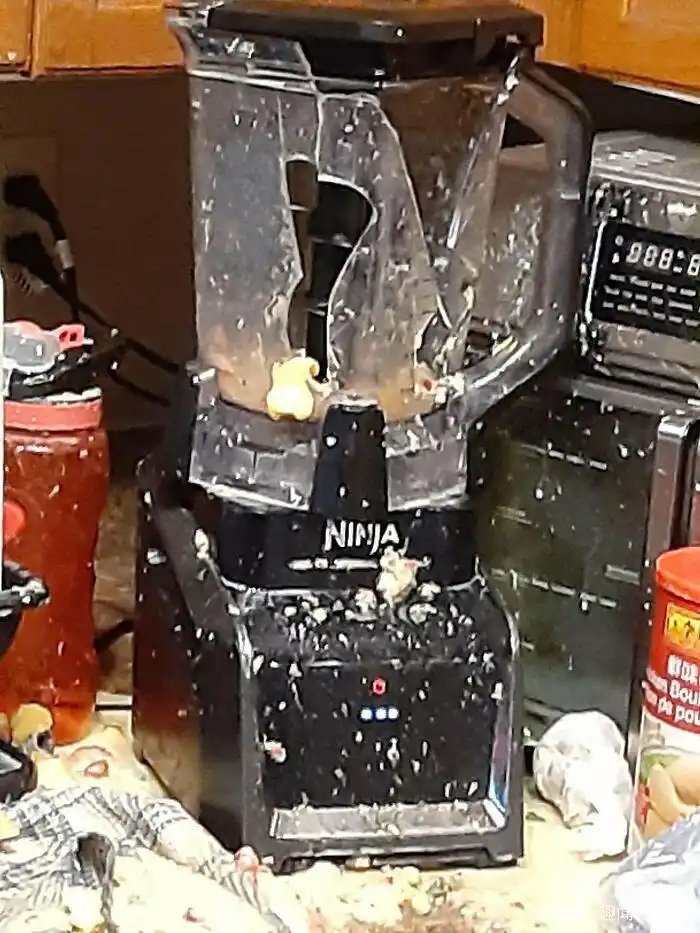 煮鸡蛋爆炸_烤箱食物失败案例_明星黑暗料理图片大全高清,